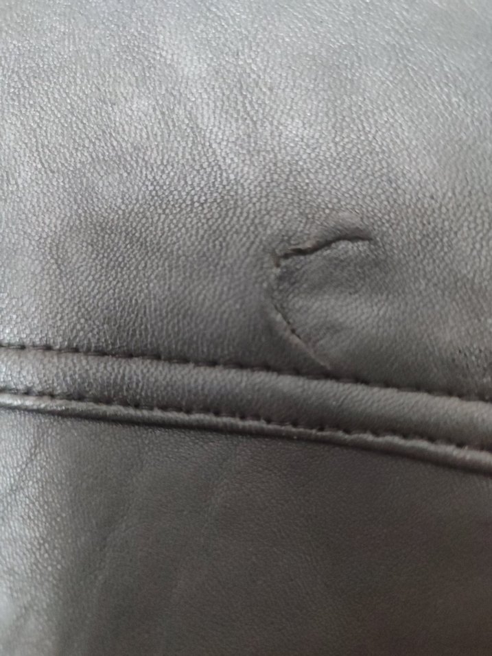 Siyah Kuzu Derisi Ceket, Salaş Kesim - Görsel 5