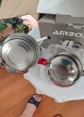 Karaca Amboss orta boy Çaydanlık