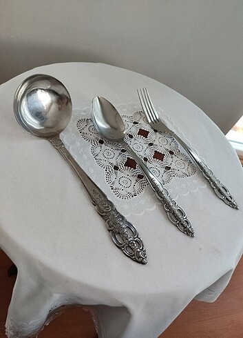 Antika vintage servis kaşıkları