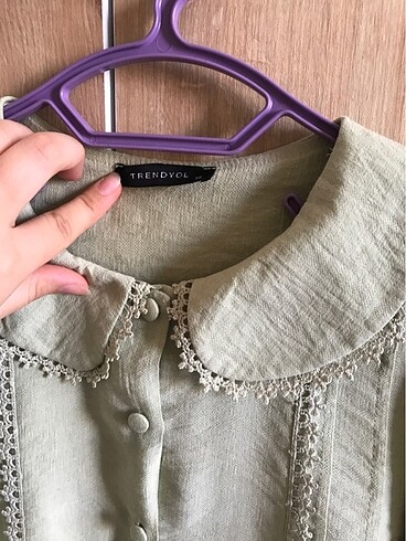 m Beden Trendyol gömlek bluz 36-38 bedene uygun