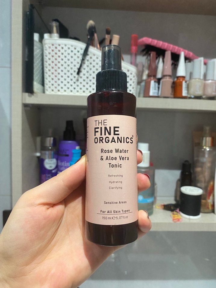 The Fine Organics Gül Suyu & Aloe Vera Tonik 150 ml - Görsel 2