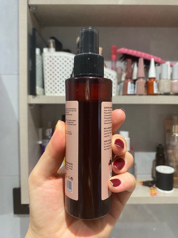 The Fine Organics Gül Suyu & Aloe Vera Tonik 150 ml - Görsel 3