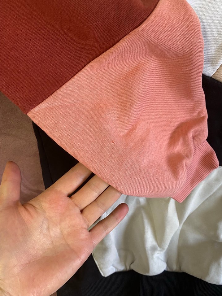 Renkli Kapüşonlu Sweatshirt - Görsel 4