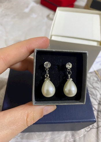 Altın Renkli Simli Midi Küpe - Görsel 5