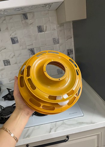 Sarı Kedi Oyuncağı Toplu Döner Oyun - Görsel 2