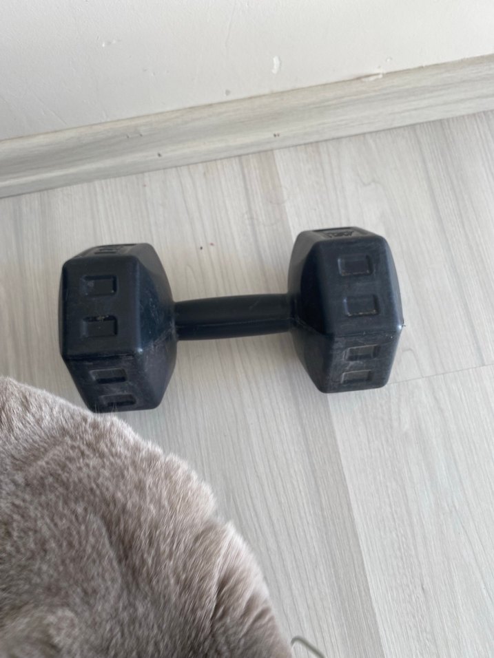 Siyah 5 KG Dambıl 1 adet mevcut - Görsel 2