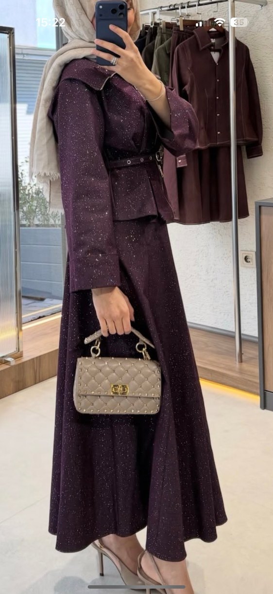 Işıltılı etekli takım - Görsel 2