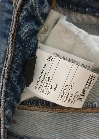 LTB SLİM MOM JEAN 26 BEDEN - Görsel 4