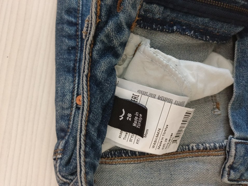 LTB SLİM MOM JEAN 26 BEDEN - Görsel 5