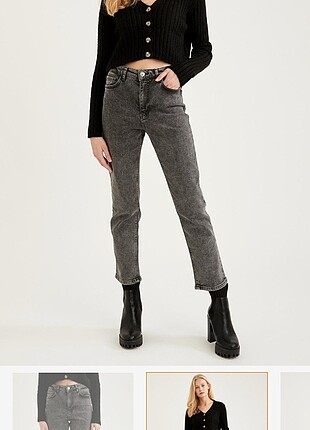 Antrasit Skinny Jean 