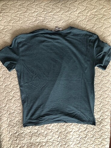 Koton Koton mavi yazılı tshirt