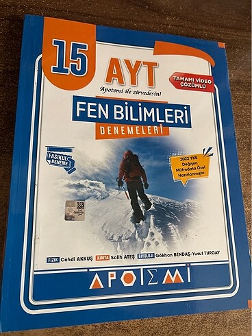 Apotemi ayt fen deneme
