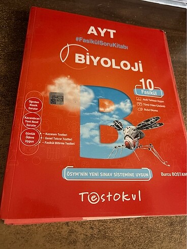 Testokul ayt biyoloji fasikül kitabı