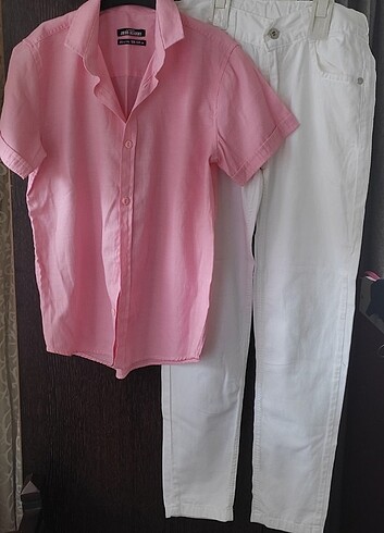 LC Waikiki 8-9 Yaş LCW Çok temiz gömlek ve Pantalon