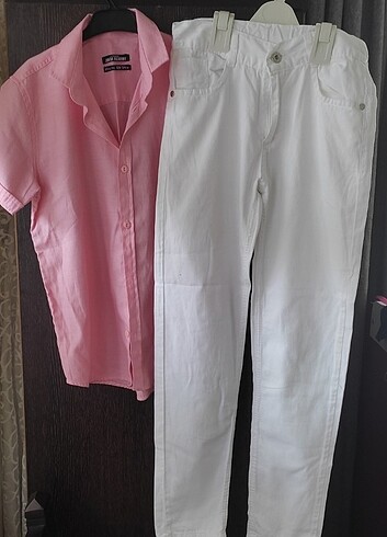 8 Yaş Beden 8-9 Yaş LCW Çok temiz gömlek ve Pantalon