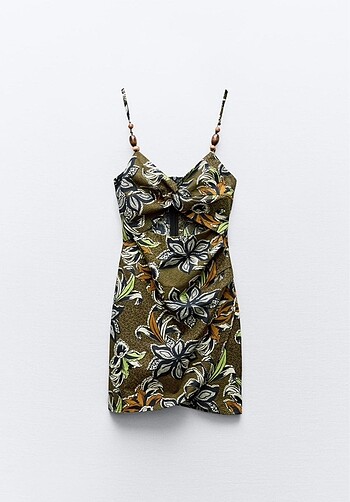 Zara cut out mini elbise