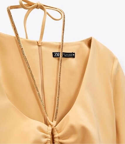 s Beden Sezon rengi butteryellow zara şık elbise