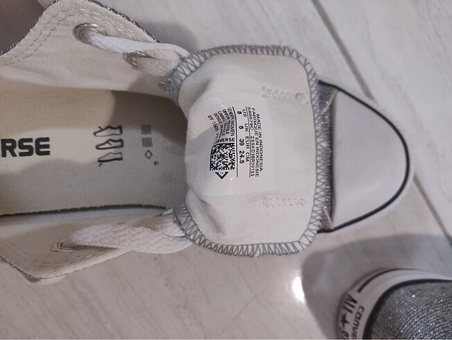 39 Beden gri Renk converse