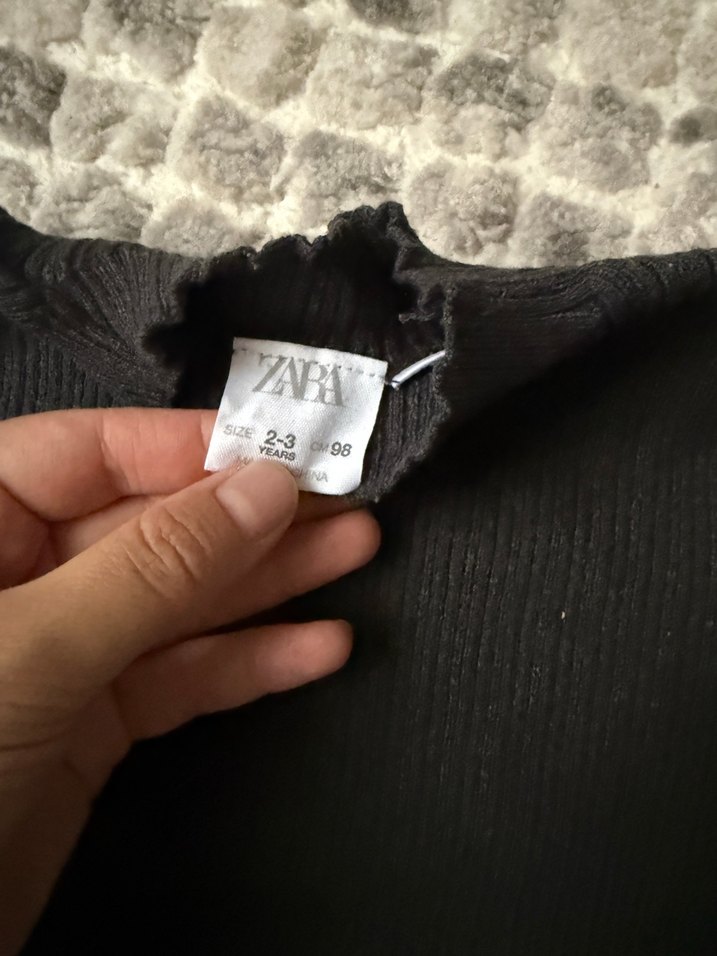 Zara kız çocuk ince triko - Görsel 2