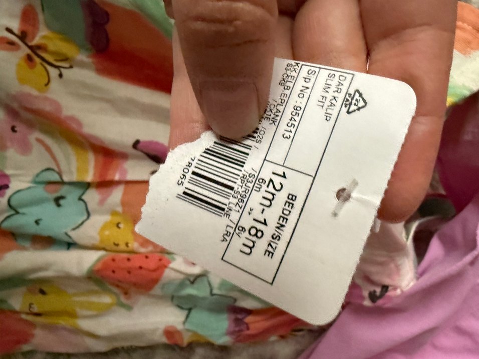 Kız Çocuk Çok Renkli Piliseli Straplez Elbise - Görsel 2