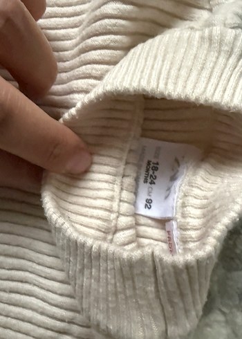 Bej Fitilli Balıkçı Yaka Kadın Kazak - Görsel 2