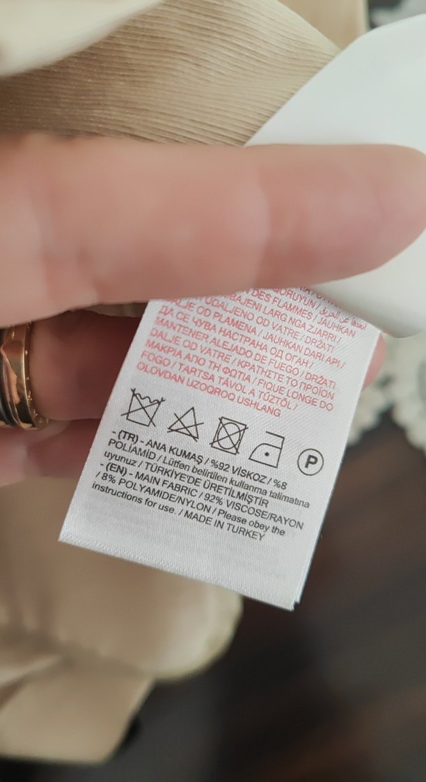 Bej Kadın keten Blazer Ceket - Görsel 2