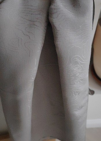 Gri burden marka şal - Görsel 2