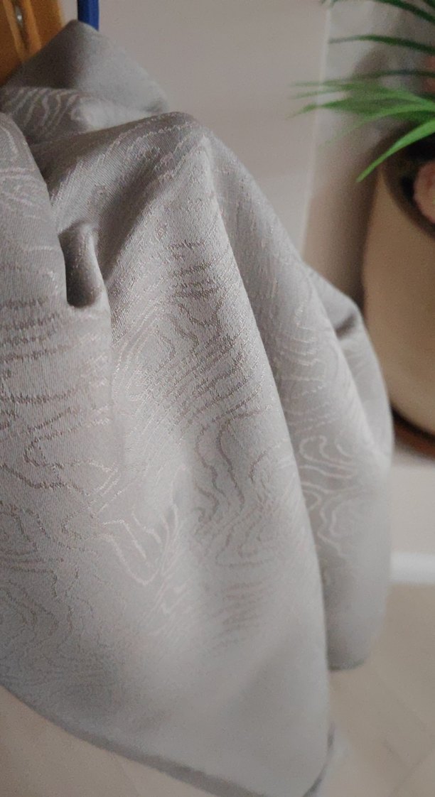 Gri burden marka şal - Görsel 5