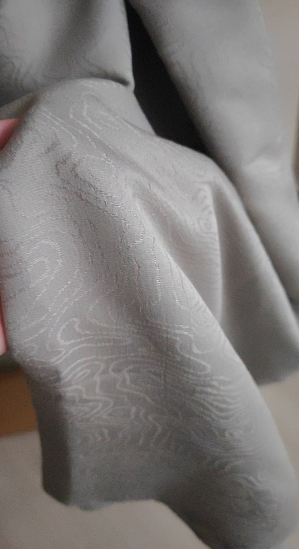 Gri burden marka şal - Görsel 3