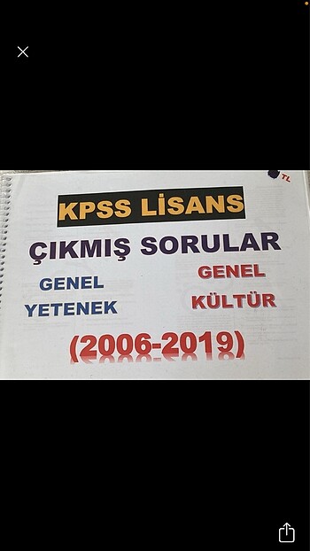 Kpss lisans çıkmış Sorular