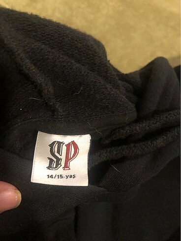 13-14 Yaş Beden siyah Renk Swetshirt