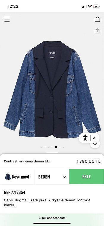 Blazer ceket