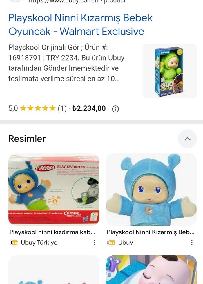 Palyskool Işıklı Ninnili Uyku Arkadaşı - Görsel 5