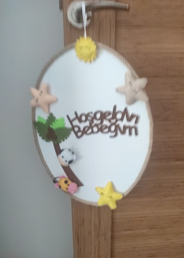 Bebek kapı süsü - Görsel 3