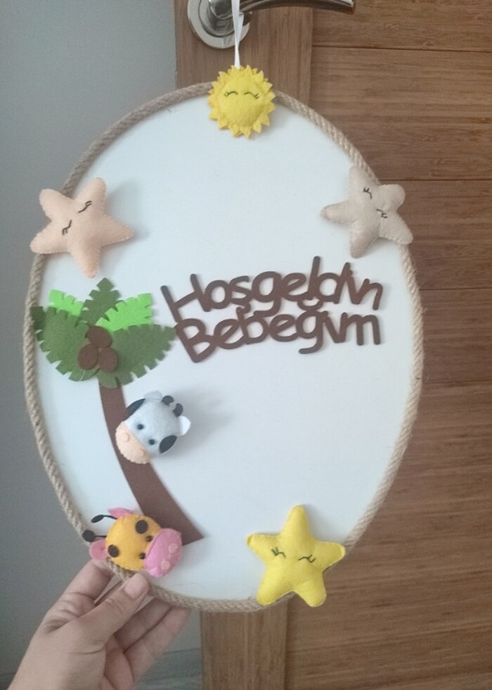 Bebek kapı süsü - Görsel 4