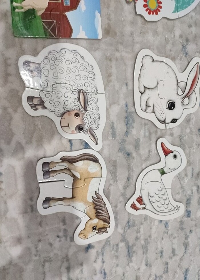 Büyük parcali bebek yapboz puzzle - Görsel 2