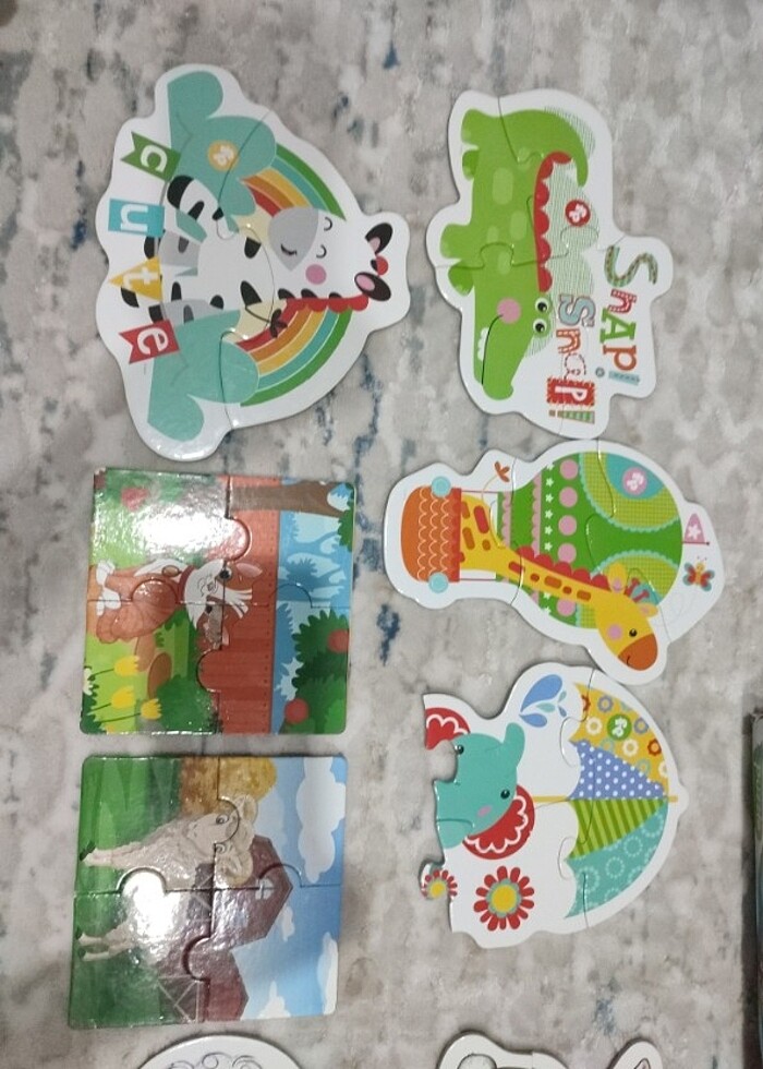 Büyük parcali bebek yapboz puzzle - Görsel 3