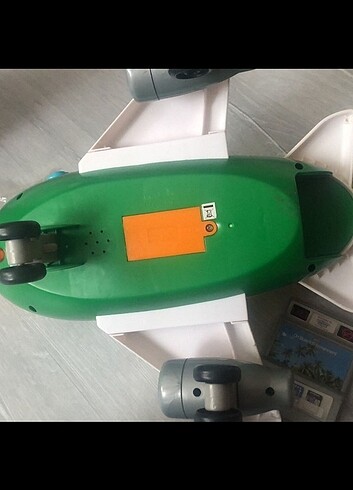 Oyuncak sesli büyük yolcu uçağı ve ekipmanları  - Görsel 5