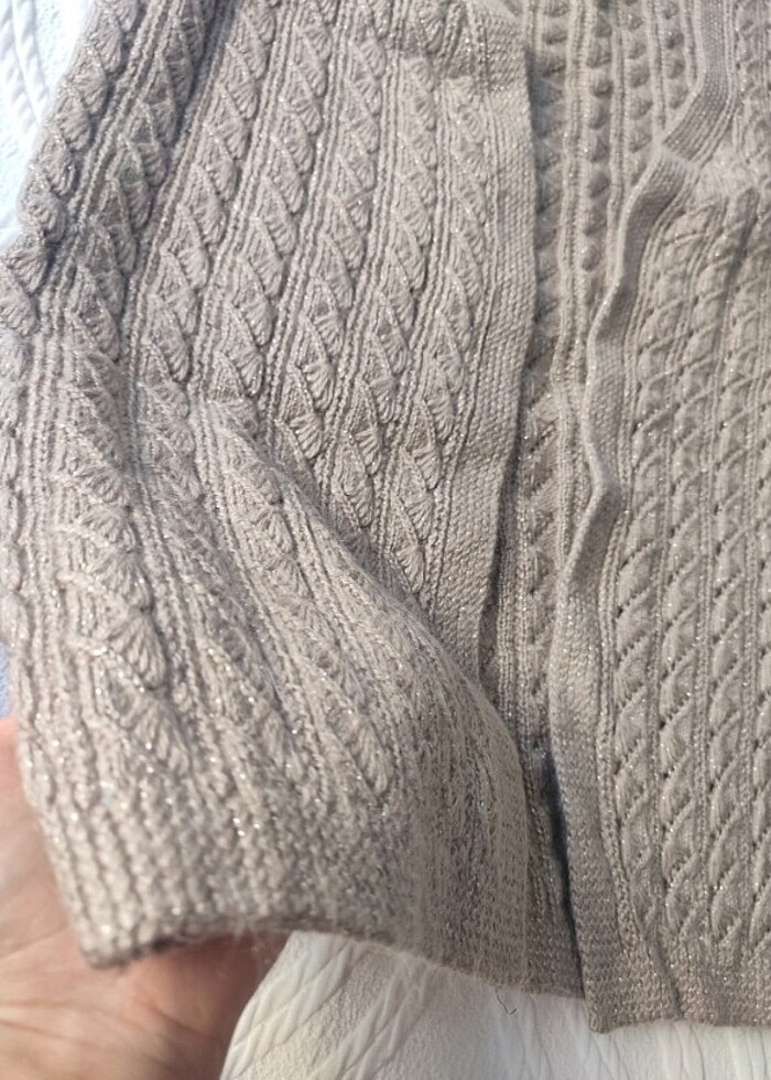 Çeyizlik El örgüsü yelek  - Görsel 2