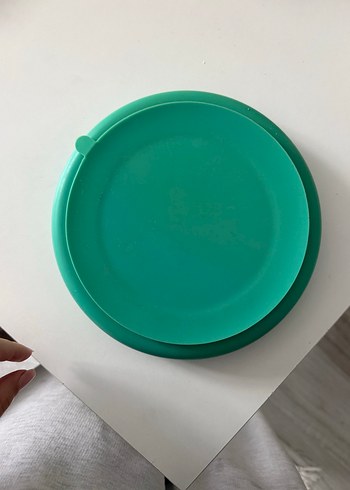 Bölmeli Yeşil Çocuk Tabak - Görsel 2