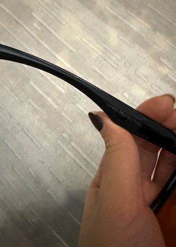 Şeffaf Kahverengi Sokak Stili Kadın Güneş Gözlüğü - Görsel 8