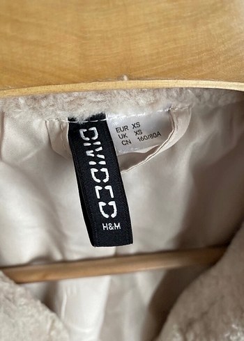 Bej Midi Boy Peluş Kadın Kaban - Görsel 3