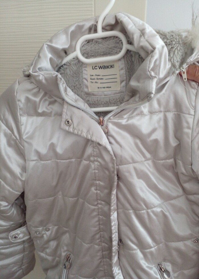 Kiz çoçyk kaban mont - Görsel 2