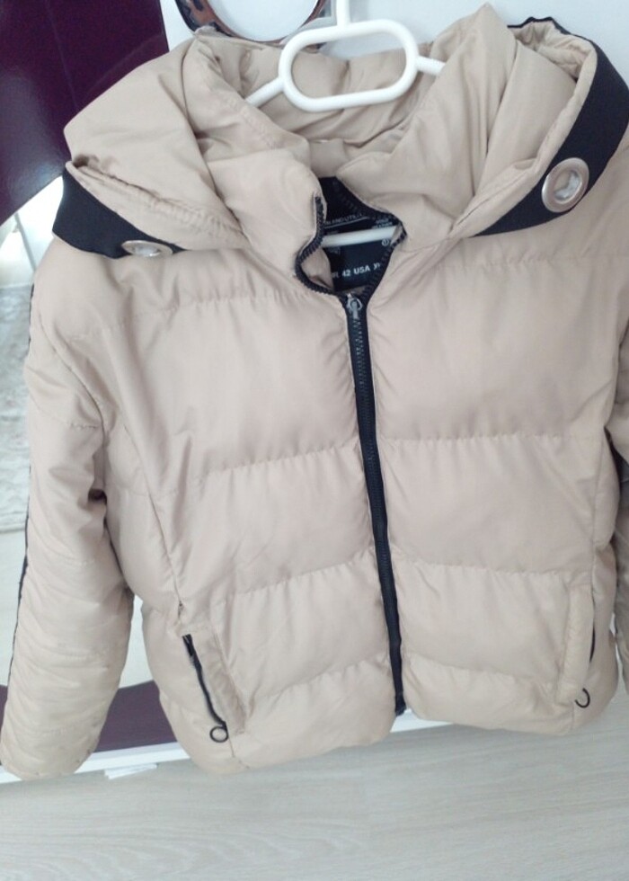 Kiz çoçyk kaban mont - Görsel 5