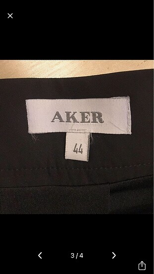 44 Beden AKER PİLİSELİ ETEK