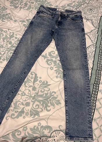 Erkek mavi jean