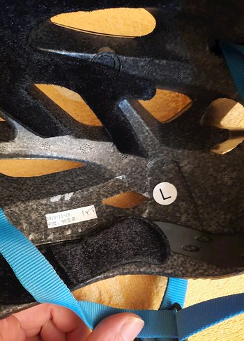 Mavi Parlak Sedona Bisiklet Kaskı large - Görsel 7