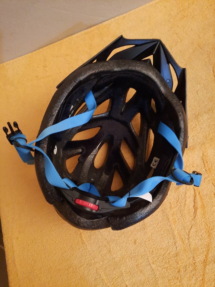 Mavi Parlak Sedona Bisiklet Kaskı large - Görsel 3