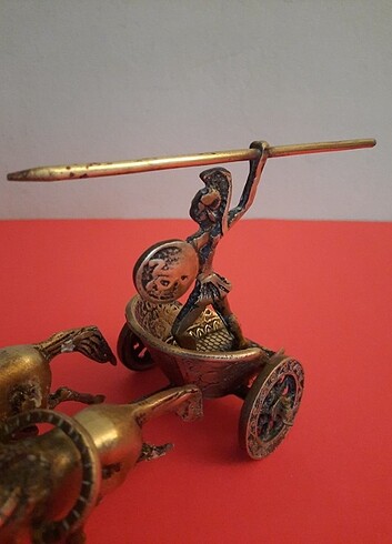 American Vintage PİRİNÇ DÖKÜM AT ARABALI GLADYATÖR