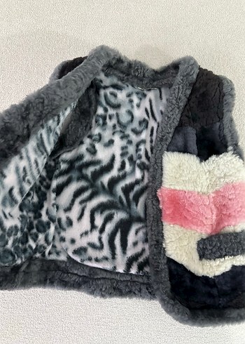 Kürk Detaylı bebek yeleği - Görsel 2